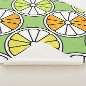 Zitrusfrüchte, Sommer nahtlos. Sherpadecke (3/4)