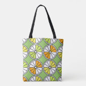 Zitrusfrüchte, Sommer nahtlos. Tasche (Rückseite)