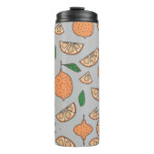 Zitrusfrüchte Thermosbecher (Vorderseite)