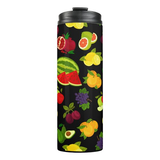 Zitrusfrüchte Thermosbecher (Vorderseite)