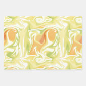 Zitrusfrüchte- und Blossom-Umschlagpapier Geschenkpapier Set (Vorderseite 2)