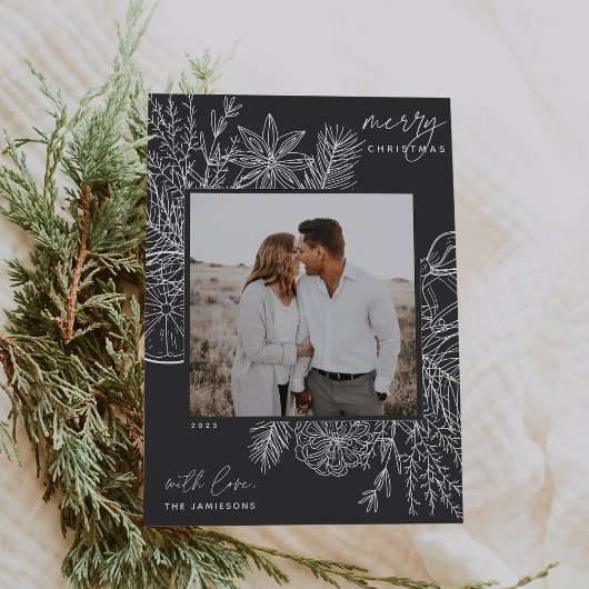 Zitrusfrüchte und Gewürze | Weihnachts-Foto Feiertagskarte