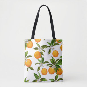 Zitrusfrüchte: Vintage-Digitalillustration Tasche