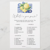 Zitrusfrüchte - Was ist in deinem Geldbörsenspiel? (Vorderseite)