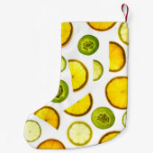 Zitrusfrüchte Weihnachts-Strumpf Kleiner Weihnachtsstrumpf (Rückseite)