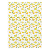 Zitrusfrüchte, Zitronen, Bienen Sommermuster kurz Tischdecke (Vorderseite)