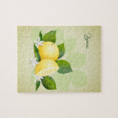 Zitrusfrüchte Zitronen Botanisch Puzzle (Horizontal)