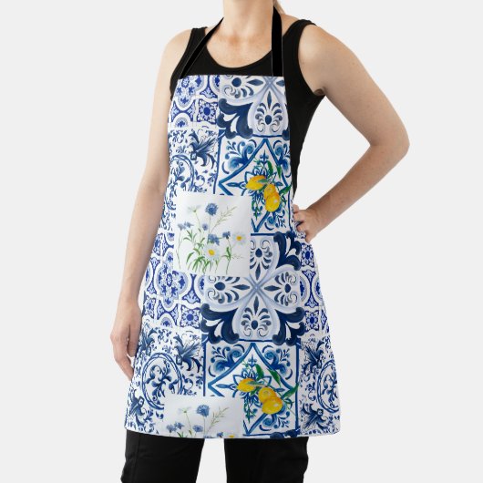 Zitrusfrüchte, Zitronen, mediterran Schürze (InSitu)