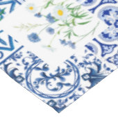 Zitrusfrüchte,Zitronen,       mediterraner Kurz  Tischdecke (Schrägansicht)