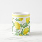 Zitrusfrüchte Zitronen und Blätter Kaffee Tasse (Mittel)