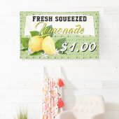 Zitrusfrüchte Zitronenholzständer Banner (Insitu)