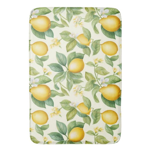 Zitrusfrüchte-Zitrusfrüchte Badematte (Vorderseite Vertikal)