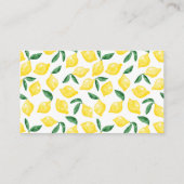 Zitrusfrüchte-Zitrusfrüchte für Kinder Begleitkarte (Rückseite)