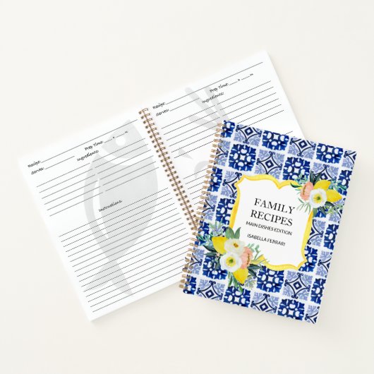 Zitrusfrüchte Zitrusfrüchte Italienisches Mittelme Notizblock (Innenseite)