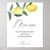 Zitrusfrüchte, Zitrusfrüchte, Mimosen Poster (Vorne)