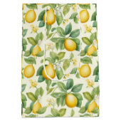 Zitrusfrüchte-Zitrusfrüchte Mittlere Geschenktüte (Rückseite)