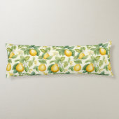 Zitrusfrüchte-Zitrusfrüchte Seitenschläferkissen (Rückseite)
