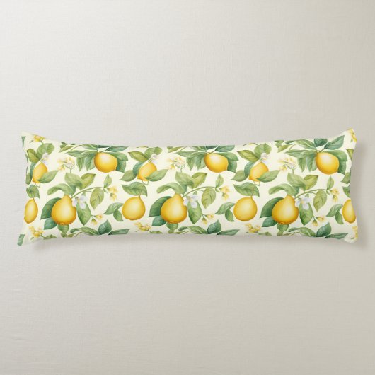 Zitrusfrüchte-Zitrusfrüchte Seitenschläferkissen (Vorderseite)