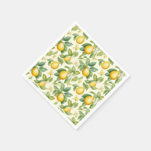 Zitrusfrüchte-Zitrusfrüchte Serviette (Ecke)