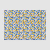 Zitrusfrüchte Zitrusfrüchte tropischen Sommer Seidenpapier (Vorderseite)