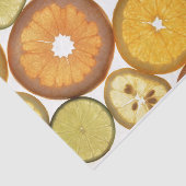 Zitrusfrüchte Zitrusfrüchte Zitrone Limon Seidenpapier (Ausschnitt)