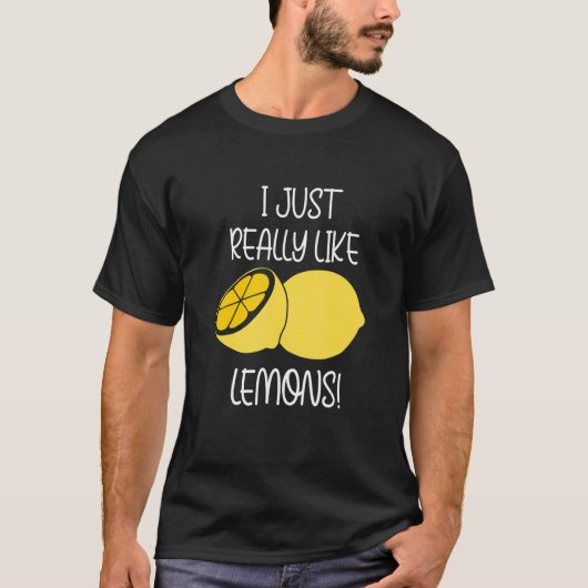 Zitrusfrüchte Zitrusfrüchte Zitrusfrüchte Zitronen T-Shirt (Vorderseite)
