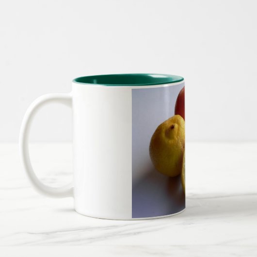 Zitrusfrüchte Zweifarbige Tasse (Links)