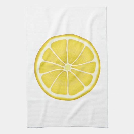 Zitrusfrüchtecreme Geschirrtuch (Vertikal)