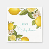 Zitrusfrüchtedusche Serviette (Vorderseite)