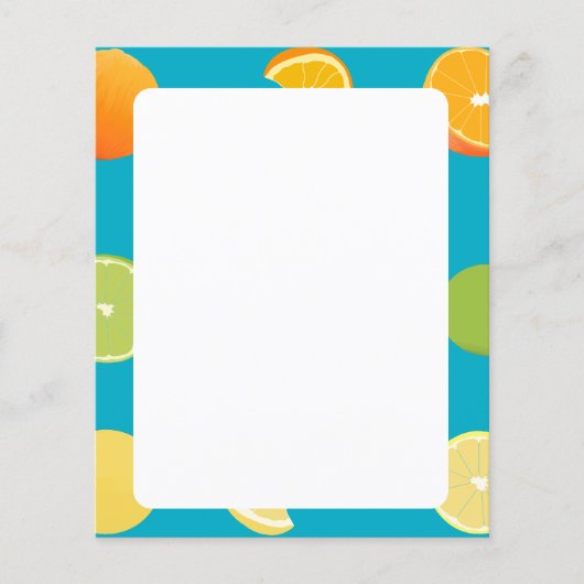 Zitrusfrüchtepapier (Vorderseite)