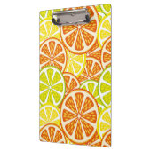Zitrusfruchtmuster Klemmbrett (Links)
