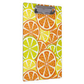 Zitrusfruchtmuster Klemmbrett (Rechts)