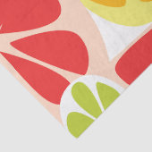 Zitrusfruchtmuster Seidenpapier (Detail)