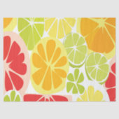 Zitrusfruchtmuster Seidenpapier (Vorderseite)