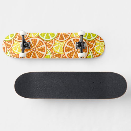 Zitrusfruchtmuster Skateboard (Horizontal)
