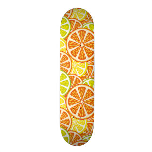 Zitrusfruchtmuster Skateboard