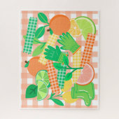 Zitrusgarten Glückseligkeit Puzzle (Vertikal)