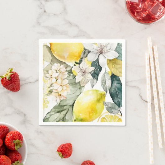 Zitrusgrün Serviette (Beispiel)