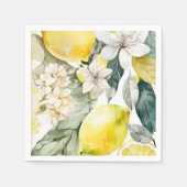 Zitrusgrün Serviette (Vorderseite)