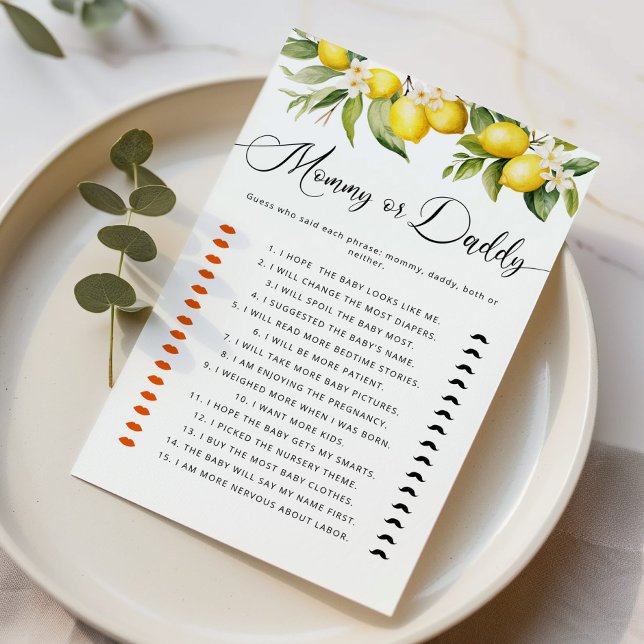 Zitruslemon, der sagte es Mommy oder Daddy Spiel (Von Creator hochgeladen)