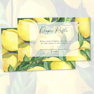 Zitruslemon - Gender-neutrale Windelraffinerie Begleitkarte