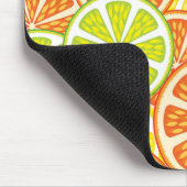 Zitrusmuster 2 mousepad (Ecke)