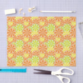 Zitrusmuster 2 seidenpapier (Handwerk)
