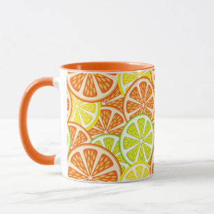 Zitrusmuster 2 tasse