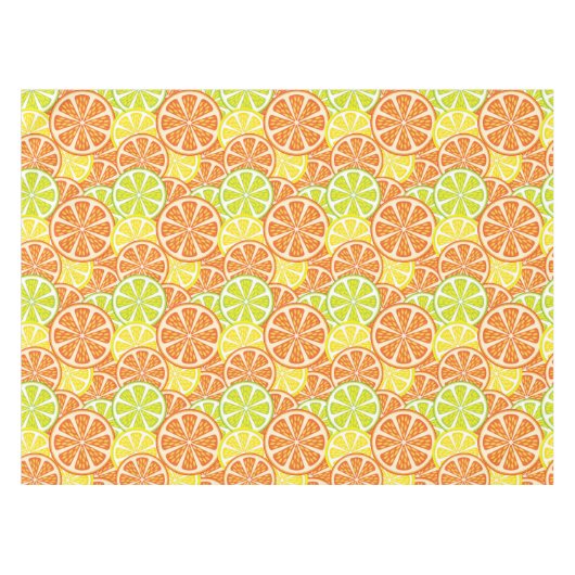 Zitrusmuster 2 tischdecke (Vorderseite (Horizontal))