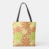 Zitrusmuster Tasche (Rückseite)