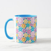 Zitrusmuster Tasse (Links)
