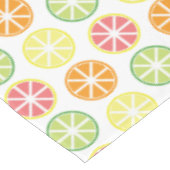 Zitrusmuster Tischdecken (Schrägansicht)