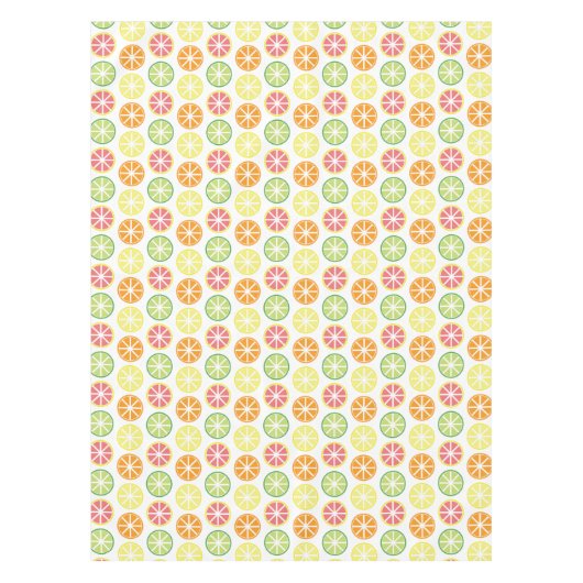 Zitrusmuster Tischdecken (Vorderseite)