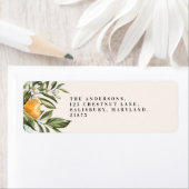 Zitrusorange Blüte botanischer rustikaler Brautchi (Insitu)